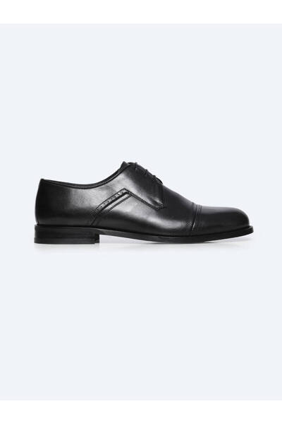 Kip Black Leather Classic Shoes