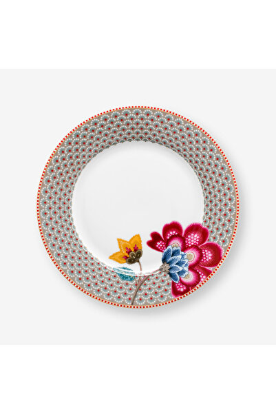 Pip Studio Fantasy Blooming Tales Haki Porselen Kahvaltı Tabağı 23 Cm
