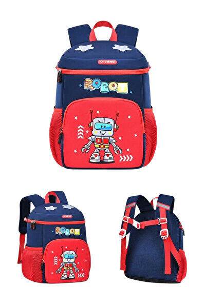 1way شنط أطفال بطابع روبوتي مبتكر