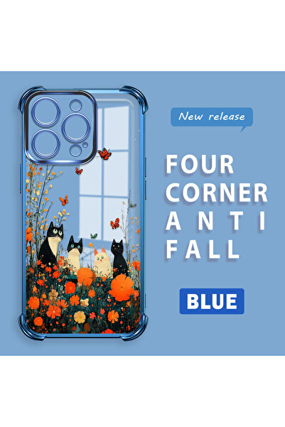 Hontinga iPhone 16 Pro Compatible Camera Protected Transparent Soft Silicone ...