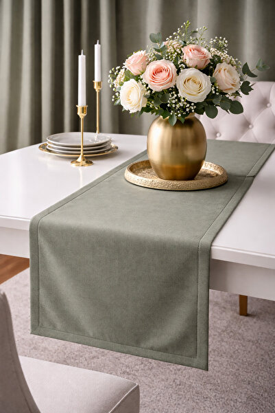 QUBA DECO مفرش طاولة ديكوري، تصميم بسيط، مفرش طاولة عصري لطاولة الطعام والكون...