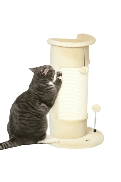 OEM Re-Bloom Stâlp de zgâriat pentru pisici, PAL/plus/sisal, bej/crem, 34 x 2...