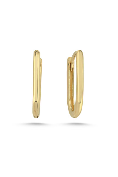 ZÜMRÜT SARRAF 14 Ayar Altın Ataç Küpe