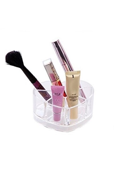 Nemere Cosmetic Makeup Organizer Hearted Acrylic Organizer Nemerehome