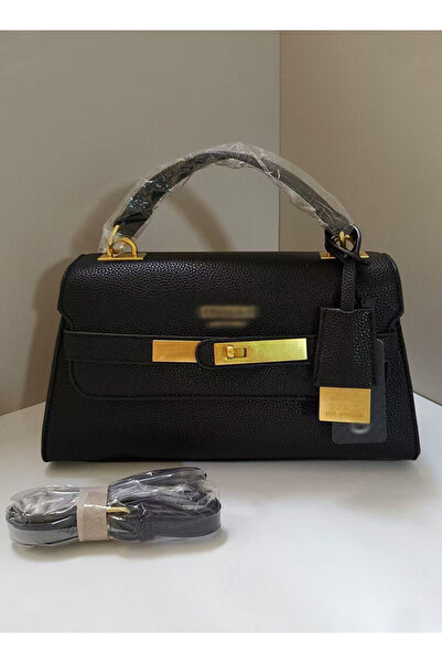 Generic Handbag,Crossbody Bag, Kelly style bag for women , black