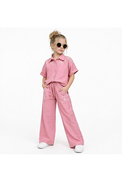 Bambam Κοριτσίστικο Σετ Πουκάμισο και Μπλούζα 71000