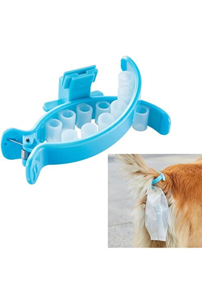 Arabest Hands-Free Pet Waste Collector with Soft Silicone Clip, Tail Holder C...