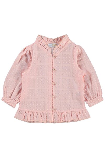 ZEYNEVA Timo Girl's Biritli Shirt 6-18 Months - Powder