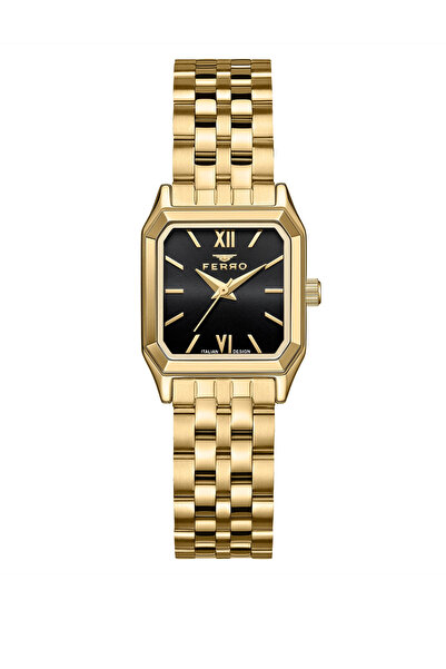 FERRO Yellow Steel Cord Women Wrist Watch Fl21775A-B2 3Atm Water Resistant 2 ...