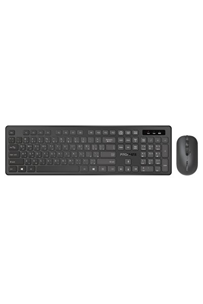Promate Wireless Keyboard with Slim Design, Quiet Keys and Ambidextrous 1600 ...