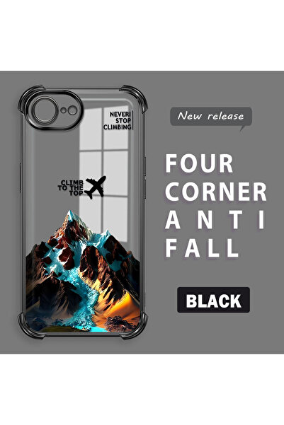 Hontinga iPhone 16E Compatible Camera Protected Transparent Soft Silicone Pho...