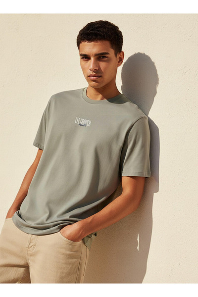 Lee Cooper T-Shirt Beige Homme Olaz dès 9,99 € - sur