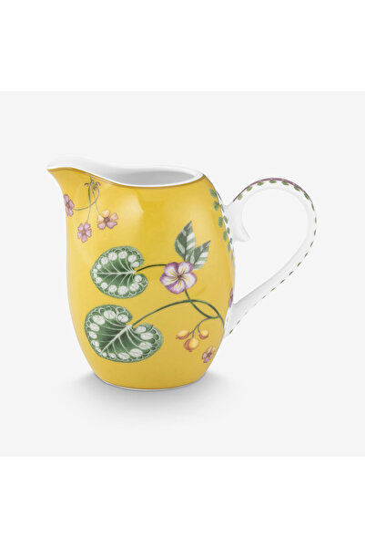 Pip Studio Lily & Lotus Yellow Porcelain Milk Jug 250 ml