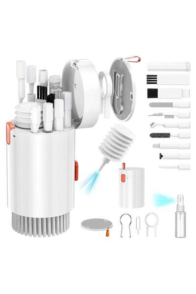 Arabest طقم تنظيف شاشة الكمبيوتر والهاتف 20 في 1، فرشاة تنظيف لوحة المفاتيح م...