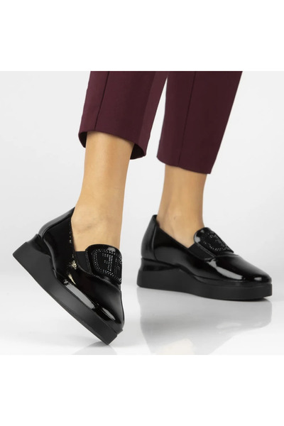 Filippo leather shoes 7396 black