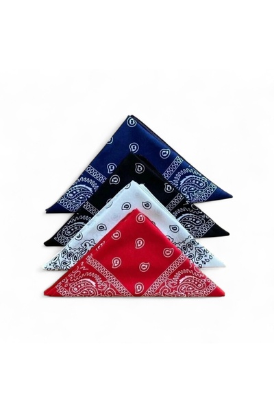 OEM Etnik desenli bandana 4 adet 50cm*50cm