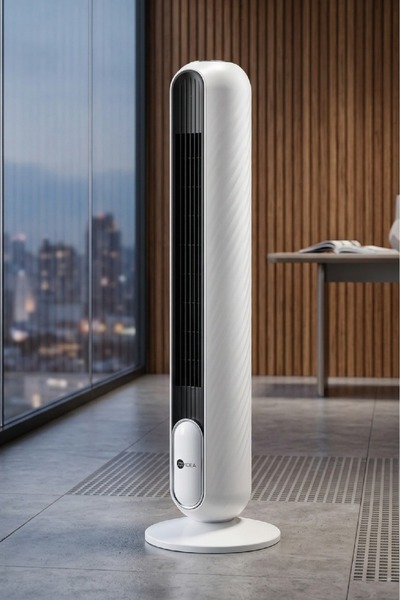 JOYSIDEA KULE TİPİ VANTİLATÖR KUMANDALI DOKUNMATİK PANEL 3 HIZ AYARI 40W BEYAZ FN-500