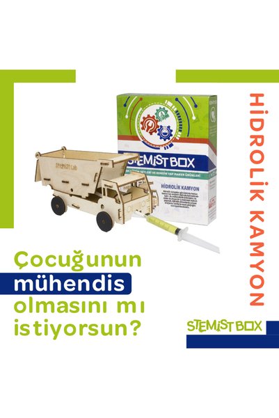 Stemist Box Hydraulic Truck – Stem, Pressure, Air, and Fluid Motion Experience