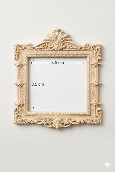 Bedoris Antik Barok Dekoratif Anahtar/ Priz Çerçevesi – Vintage Çerçevesi