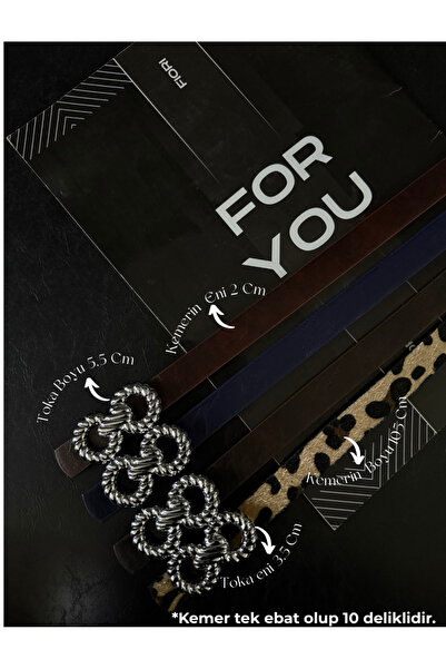 Fiori Black Thin Women's Belt with Auger Silver Buckle, Coat Belt, Shirt Belt...