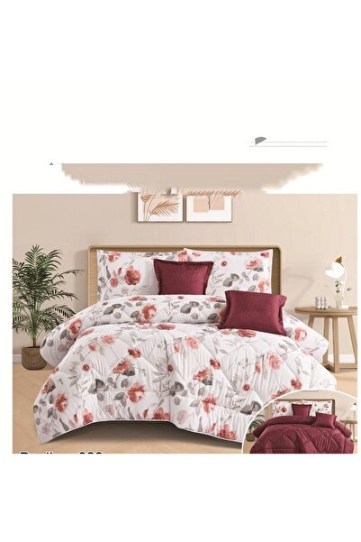 LORE مفرش صيفي نفرين وجهين مكروفايبر 6قطع 260+240