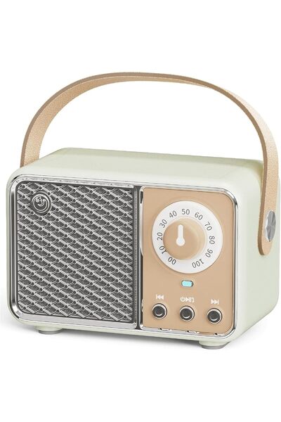 Arabest Retro Bluetooth Speaker, Vintage Portable Wireless Speaker with FM Ra...