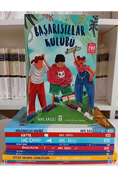 Timaş Yayınları ANIL BASILI,BİRBİRİNDEN HARİKA 11 KİTAP SET(DETAYLAR AÇIKLAMADA)