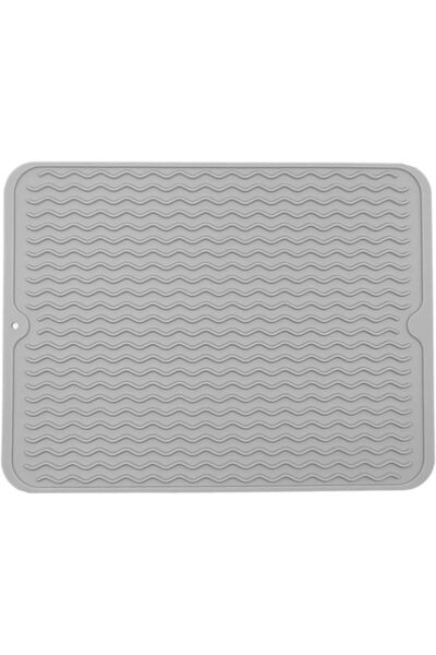 Arabest Silicone Dish Drying Mat for Kitchen Counter, Heat Resistant Multi-Pu...