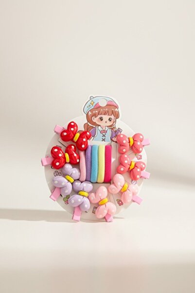 TAKIŞTIR Set de catarame laterale și catarame elastice cu panglică în culori ...