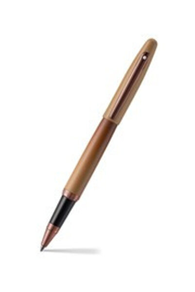 Sheaffer قلم Vfm E9428 إصدار القهوة مع حواف PVD Rb