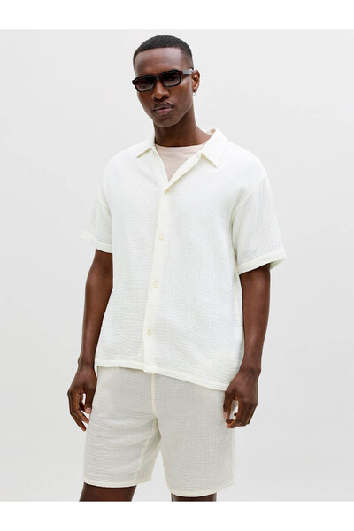 Jack & Jones Jornantucket Beyaz Erkek Gömlek 12291812