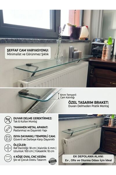 Petek Üstü Tak Kullan Dresuar Raf