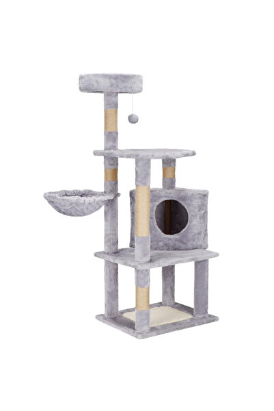 OEM Ansamblu de joaca pentru pisici, cu loc pentru zgariat, ascuns, culcus, m...