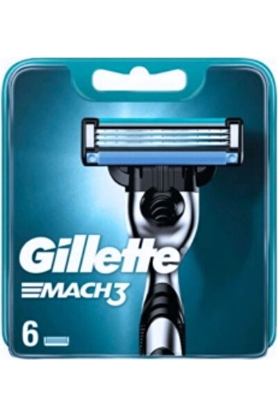 Gillette Capete de înlocuire Mach3 6 bucăți