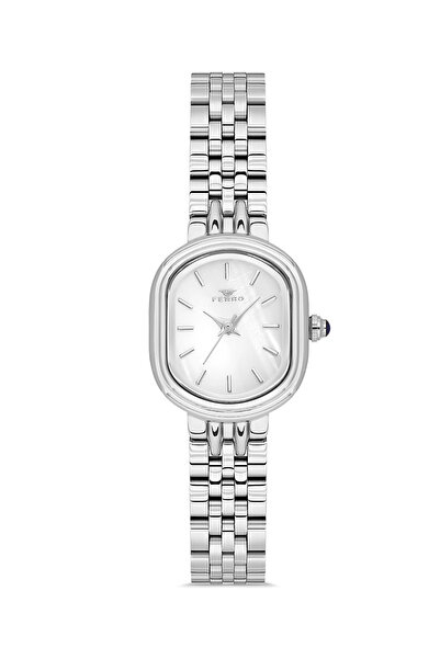 FERRO Silver Women's Wristwatch Fl88743A-A 3 Atm Water Resistant 2 Years Warr...