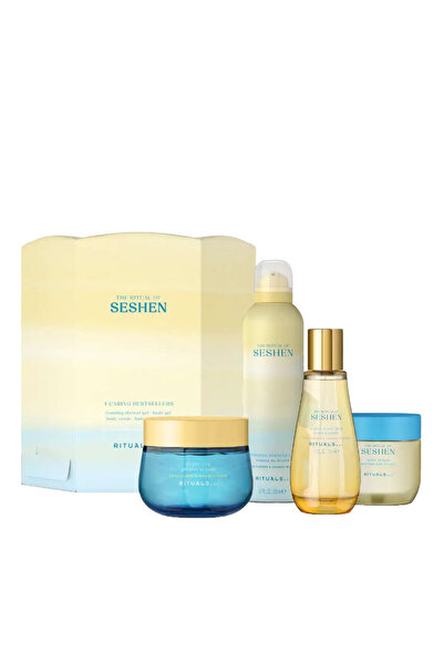 Rituals The Ritual of Seshen Gift Set, Shower Foam 200 ml, Scrub 150g, Body L...