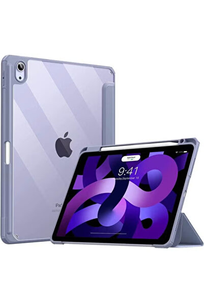 ROCK POW غطاء لجهاز آيباد إير 11 بوصة M3 2025/M2 2024 وإير 5/4 10.9 بوصة، غطا...