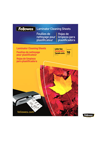 Fellowes Set de 10 foi de curățare, format A4, pachet de 10 bucăți, pentru cu...