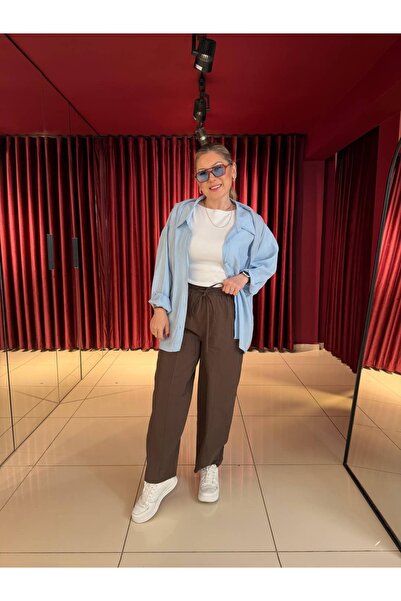 Serpirella Butik Linen Shalwar Trousers