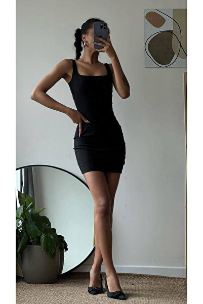 Kaplanbutik MİNİ FİT ELBİSE