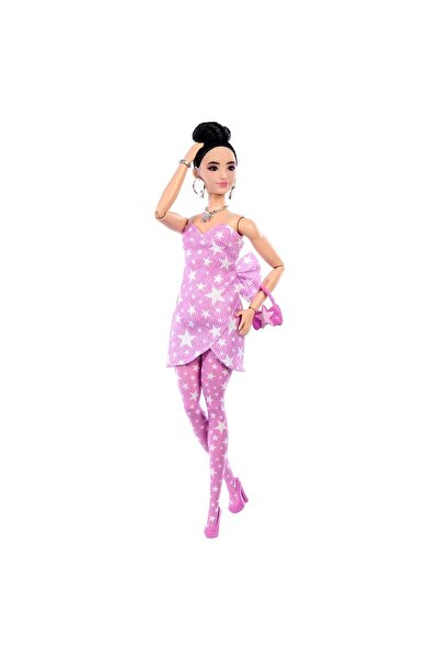 Barbie Jjn71 Deluxe Style - Star Patterned Dress