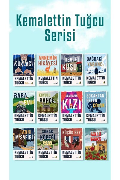 Damla Yayınevi Kemalettin Tuğcu Serisi (12 Kitap)