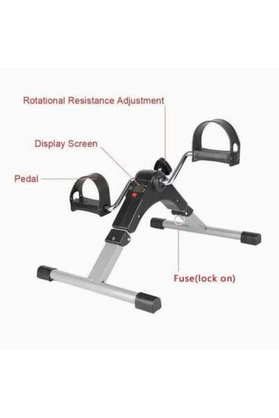 Generic جهاز تمارين محمول بالدواسات - آلة تمارين للذراعين والساقين