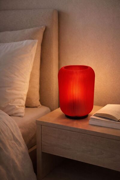 Triomorph VELORA Premium Dekoratif Abajur – Modern Tasarım Gece Lambası, Orta...