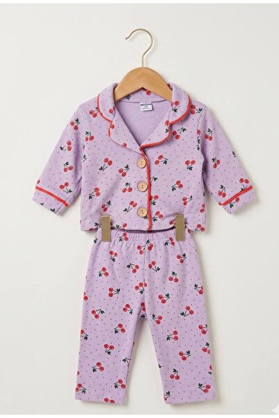 Milanlı Kids Kız Çocuk Alt Üst Pamuklu Pijama Takım