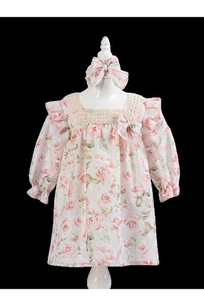 The-kid.co La Bella Elegant Toddler Dress - Salmon