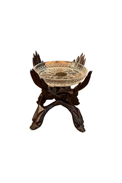 tayfuntufan antika koleksiyon French Cristal D’Arques Crystal One-Piece Ebony...