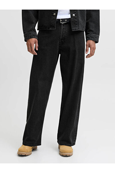Jack & Jones jjıdave Jjorıgınal At 737 Crne muške jeans pantalone 12290248