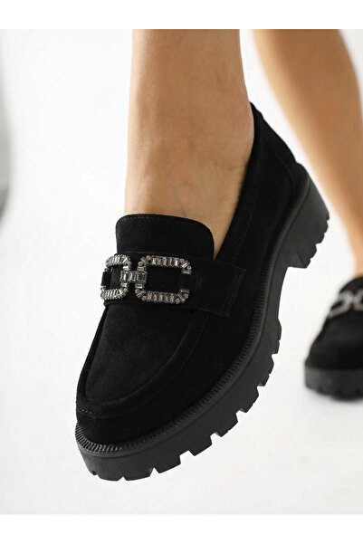 Zaira Γυναικεία μαύρα καθημερινά παπούτσια από οικολογικό δέρμα Ζαφίρα # 24667