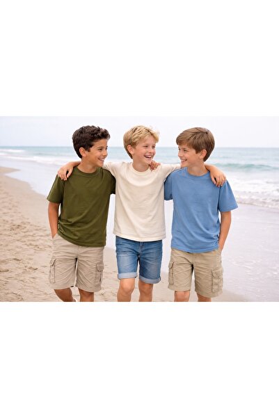 Cloise Παιδικό Basic T-shirt 100% Βαμβάκι |   Super Pack των 3 |